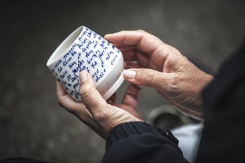 Exploring stories printed on cups